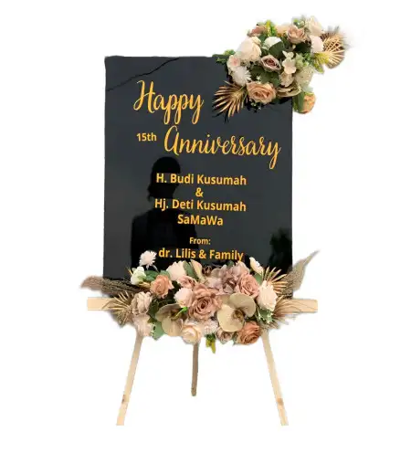 Papan Bunga Akrilik Nglopang